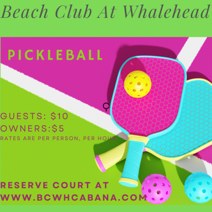 Pickleball Court Coming Soon